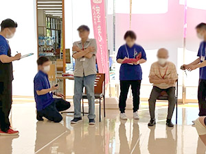 長崎県理学療法士協会の口座の様子